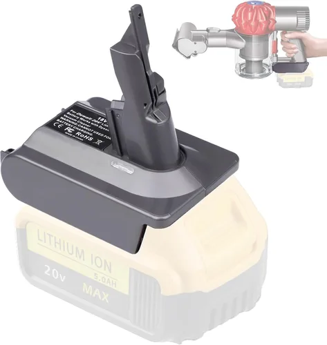 Miniatura 12 de Adaptador de batería Dyson V6 para Milwaukee M18 18V batería a Dyson V6 SV03 SV04 SV09 DC62 DC59 Convertidor de vacío esponjoso