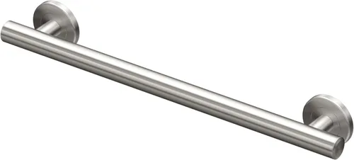 Gatco 853 Latitude II Barra de agarre de 18 pulgadas de acero inoxidable Níquel Satinado
