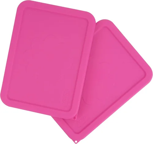 Miniatura 11 de LUVCOSY Tapa rectangular de silicona para almacenamiento de 11 tazas de repuesto para cuencos de vidrio Pyrex 7212-PC, (recipiente no incluido)