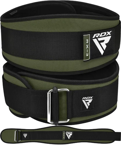 Cinturón de Levantamiento de Pesas RDX AUTO LOCK, 16.5 cm de Soporte Posterior Acolchado, Para Hombres y Mujeres, Gimnasio, Fitness, Entrenamiento