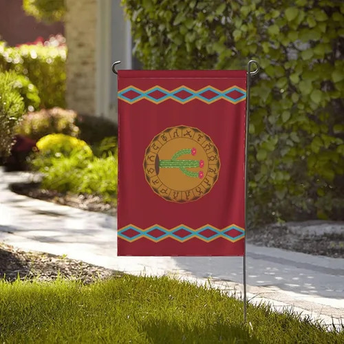 Miniatura 2 de Panteera Wayuu - Bandera de jardín de 12.5 x 18 pulgadas, banderas de jardín de doble cara para el hogar, césped, decoración al aire libre, bandera