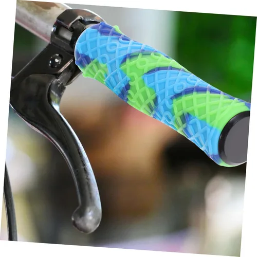 Miniatura 9 de Empuñaduras antideslizantes de silicona suave para manillar de bicicleta para niños y bicicletas, cubierta de mango para scooter Cruiser Triciclo