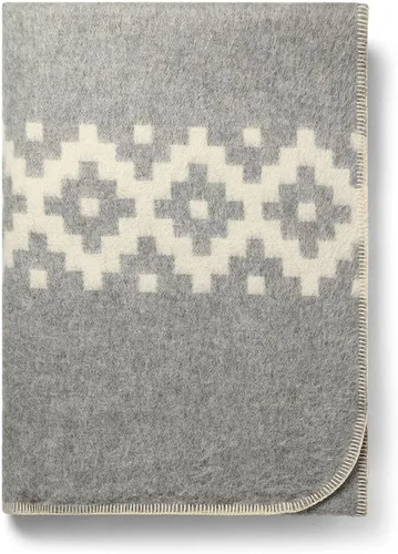 Miniatura 38 de Manta gruesa de lana de alpaca para acampar al aire libre o uso en interiores, diseño étnico, suave lana peruana de alpaca disponible en tamaño Gris