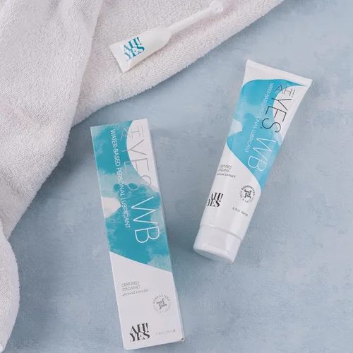 Miniatura 5 de AH! YES WB Lubricante a base de agua, lubricante a base de agua intensamente hidratante, certificado orgánico, fabricado sin hormonas ni glicerina