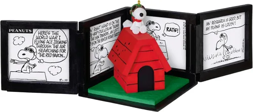 Miniatura 9 de Adorno navideño colgante de Hallmark Keepsake 2023, Snoopy de Peanuts en el punto de mira, Snoopy pirata, regalos para fanáticos de Peanuts