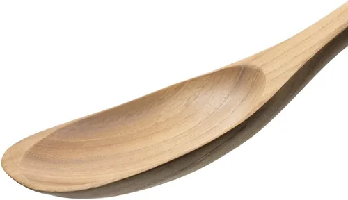 Miniatura 4 de Utensilios de madera de teca FAAY, cuchara y espátula saludables de madera de teca de alta resistencia a la humedad para utensilios de cocina