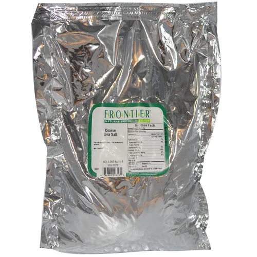 Miniatura 2 de Frontier Co-op Sal marina, gruesa para moler Bolsa a granel de 5 lb