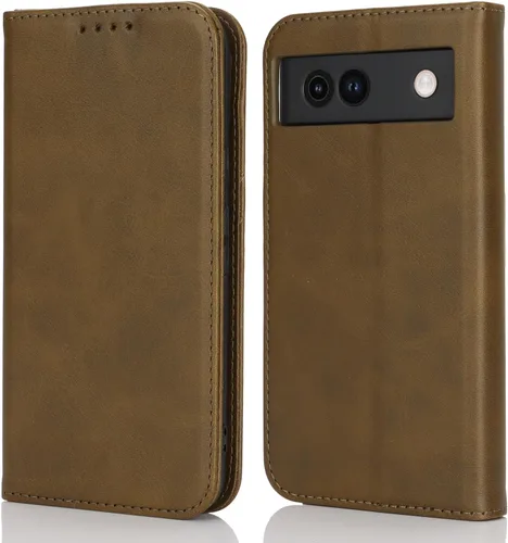 Miniatura 26 de Havaya Funda tipo cartera para Google Pixel 6 Pro con tarjetero para Pixel 6 Pro 5G, funda abatible con ranuras para tarjetas de crédito, piel