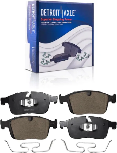 Miniatura 30 de Detroit Axle - Kit de freno delantero para Nissan Altima Sentra 07-10, repuesto de pastillas de freno de cerámica de freno de disco 2007 2008 2009