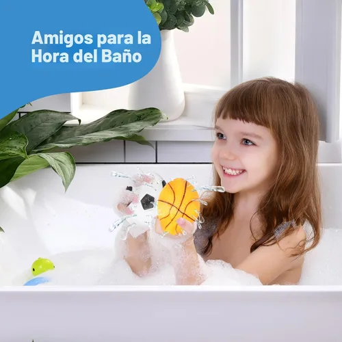 Miniatura 6 de ArtCreativity Juguetes de piscina para niños pequeños de 1 a 3 años, pelotas deportivas de agua, 3 diseños diferentes de pelotas de agua atléticas