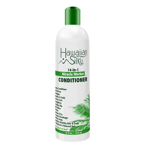 Miniatura 4 de Hawaiian Silky Hawaiian Silky 14 en 1 milagro obrero, blanco, 8 onzas líquidas