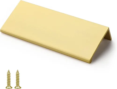 Miniatura 26 de Rergy - Juego de 10 tiradores de gabinete de cocina de níquel cepillado, manijas de gabinete de níquel cepillado, herrajes de gabinete con borde
