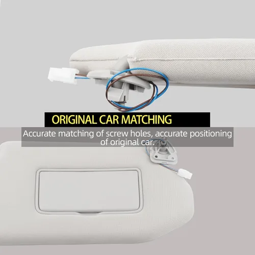 Miniatura 3 de Dasbecan 1 par de parasol para el lado izquierdo del conductor y el lado derecho del pasajero compatible con Nissan Pathfinder 2013-2018 Infiniti