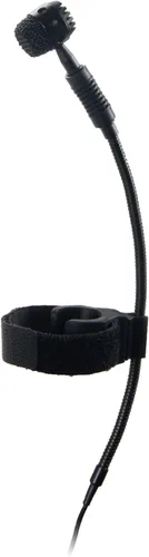 Miniatura 2 de HEIMU Micrófono condensador de instrumento con clip + clip universal (para flauta)