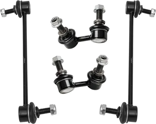 Miniatura 23 de Detroit Axle - 4 barras estabilizadoras para Acura EL Honda Civic 01-05, 4 barras estabilizadoras delanteras y traseras de repuesto 2001 2002 2003
