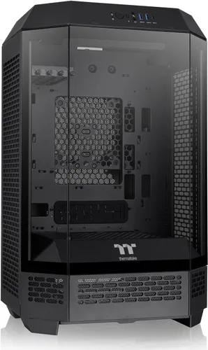 Miniatura 30 de Thermaltake Torre 300 Edición de Verano Matcha Plum Micro-ATX; Incluye 2 ventiladores CT de 140mm; Soporta hasta un radiador de 420mm; Capaz