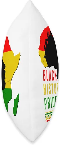 Miniatura 2 de Black History Afro American Pride Male Retro Vintage Throw Pillow
