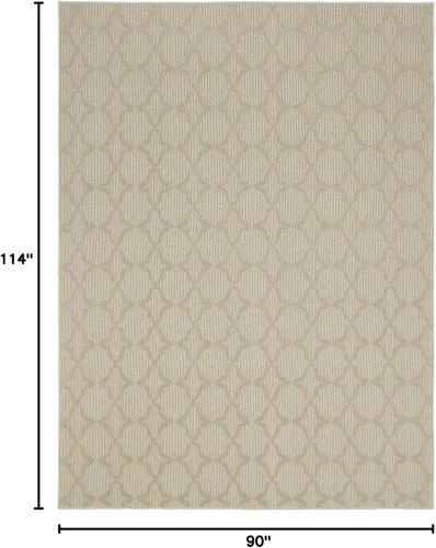 Miniatura 175 de Garland Rug Sparta - Alfombra antideslizante de polipropileno de 2 pies x 12 pies, color negro, ideal para salas de estar y pasillos, elegante