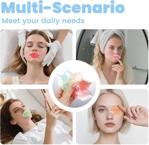 Miniatura 7 de Paquete de hielo para cuidado posterior de tatuajes de labios, 40 almohadillas refrescantes para aliviar el dolor, reducir el enrojecimiento