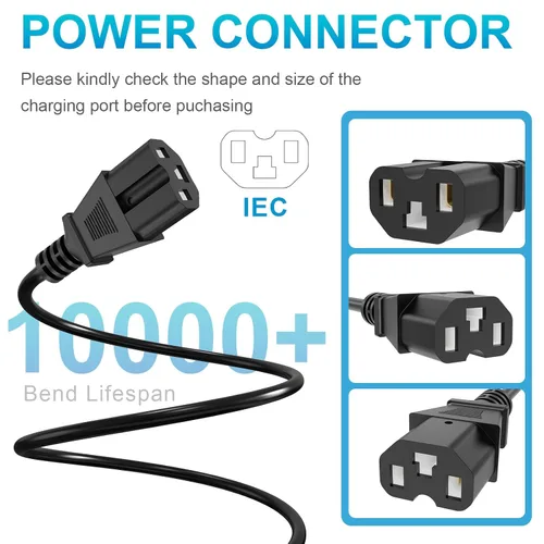 Miniatura 3 de TREE.NB AC 110V a DC 48V 2.5A Batería de Ácido de Plomo, Adaptador de Fuente de Alimentación de Conmutación para Ebike, Patinetas, Bicicleta