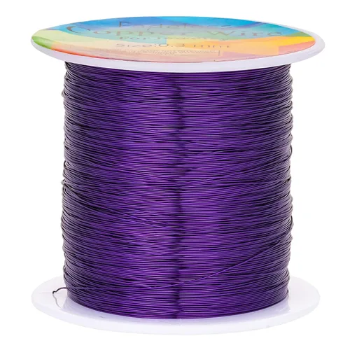 Miniatura 14 de Alambres de cobre resistentes al deslustre de 65.6 pies, alambre de cobre para electrocultura en jardinería, alambre de cobre de calibre 16, cables