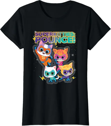 Miniatura 42 de Disney Junior SuperKitties Pounce! Camiseta de equipo completo, talla S