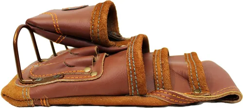 Miniatura 2 de Bolsa de herramientas de cuero USA Pro Tools para carpintero Mejor para electricistas, plomeros, personal de mantenimiento y enmarcadores 10