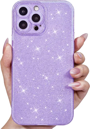 Miniatura 10 de Svanove Funda para iPhone 11 con Purpurina, Brillante Femenina Linda con Brillo Resplandeciente Reluciente Luminosa Funda de Teléfono para Mujeres