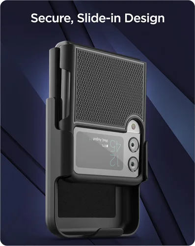 Miniatura 6 de Encased Funda de cinturón para Samsung Galaxy Z Flip 3 con clip de funda serie DuraClip (Z Flip3)