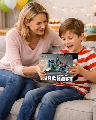 Miniatura 7 de Drones para niños con forma de avión a control remoto, avión de control remoto, aviones para niños y niñas, drones helicópteros con luces LED