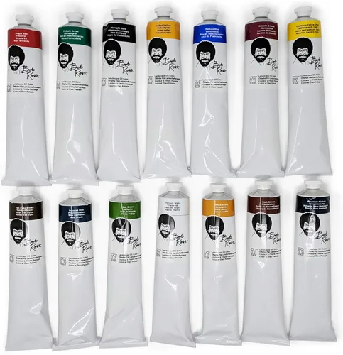 Bob Ross Juego completo de 14 pinturas de aceite de paisaje (tubos de 6.8 fl oz)