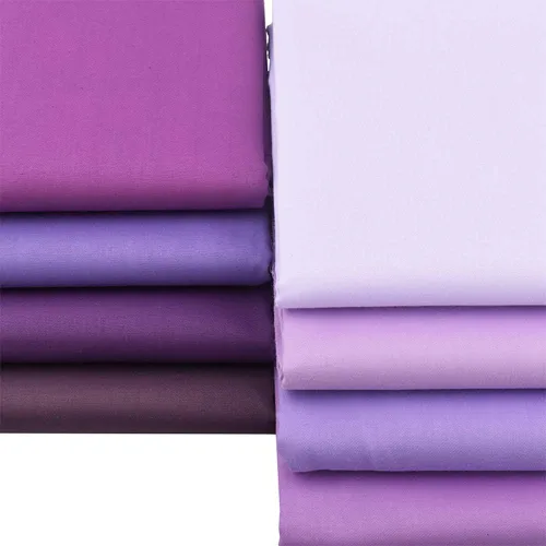 Miniatura 2 de Solids Purple Fat Quarters - Paquetes de tela acolchada precortada para coser manualidades, 18 x 22 pulgadas (morado sólido)