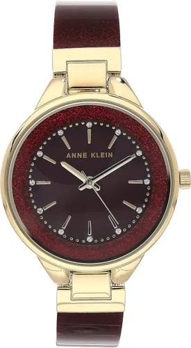 Miniatura 4 de Anne Klein - Reloj de pulsera para mujer con cristales de Swarovski