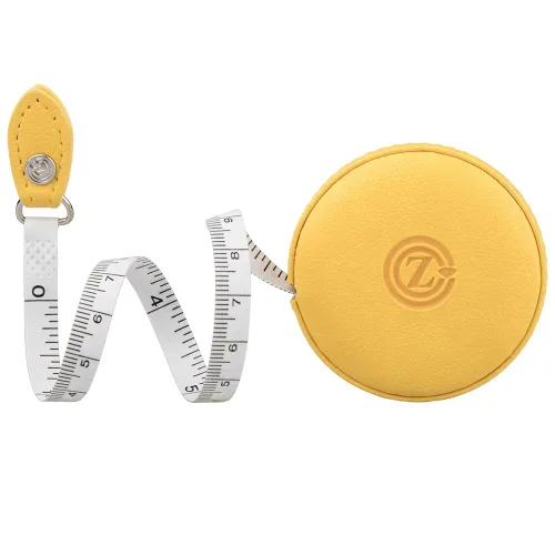 Miniatura 22 de Cinta métrica para costura, tela médica para el cuerpo, sastre, manualidades, dieta, cinta métrica de 60 pulgadas/1.5M de doble cara retráctil