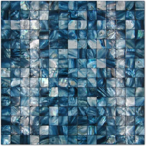 Miniatura 14 de KASARO - Calcomanías de pared, adhesivo despegable de mosaicos para salpicadero dormitorio baño, madreperla, 12 x 12 pulgadas