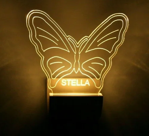 Miniatura 11 de Luz nocturna multicolor personalizada LED enchufable, luz nocturna táctil ultra delgada, sensor inteligente del atardecer al amanecer, dormitorio