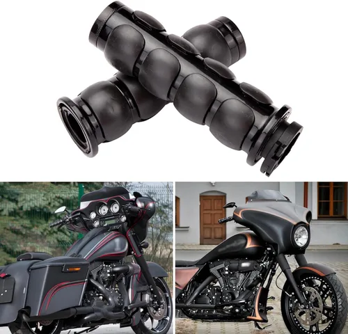 Miniatura 14 de DREAMIZER 25.4MM Motorcycle Handlebar Grips 1 inch Compatible with Honda Shadow Spirit 750 Valkyrie Fury VTX1300 VTX1800 VT400 VT750 VT1100 - Smooth
