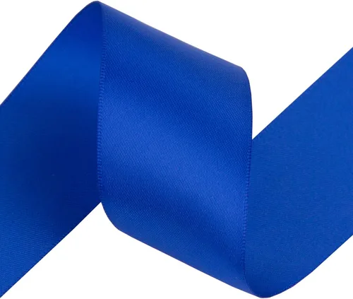 Miniatura 6 de VATIN Cinta de satín de poliéster de doble cara de 1.5 pulgadas Azul Royal Light