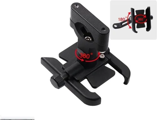 Miniatura 5 de Soporte de teléfono para MT-01 MT-03 MT-07 MT-09 MT-10 MT-25 motocicleta CNC manillar espejo retrovisor soporte para teléfono móvil Soporte