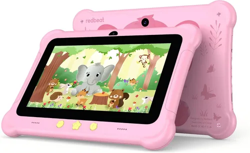 Miniatura 8 de Tableta para niños, tabletas Android de 7 pulgadas para niños, 6 GB+32 GB (expansión de 512 GB) tableta de aprendizaje para niños con ranura