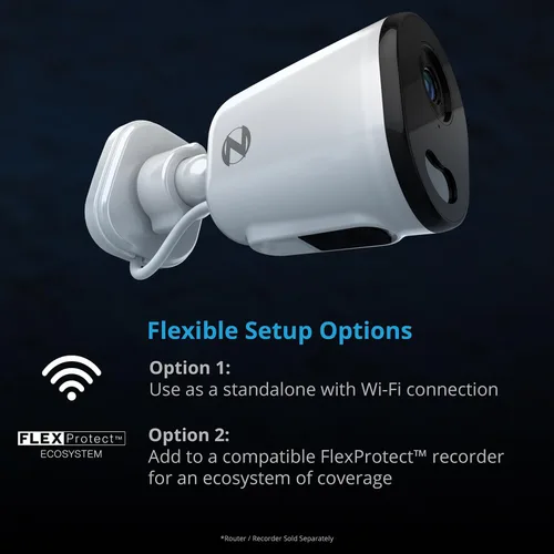 Miniatura 5 de Night Owl Cámara de disuasión inalámbrica 2K HD para interiores y exteriores con audio de 2 vías (1 cámara)