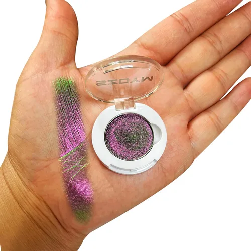 Miniatura 9 de Sombra de ojos multicromo, sombra de ojos multicromo, 100% vegano y libre de crueldad, camaleón duradero y hecho a mano, 0.07 oz de sombra de ojos