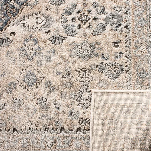 Miniatura 4 de SAFAVIEH Oregon Collection - Alfombra de pasillo, 2 pies 2 pulgadas x 6 pies, beige y gris, diseño oriental envejecido, no desprende pelusa