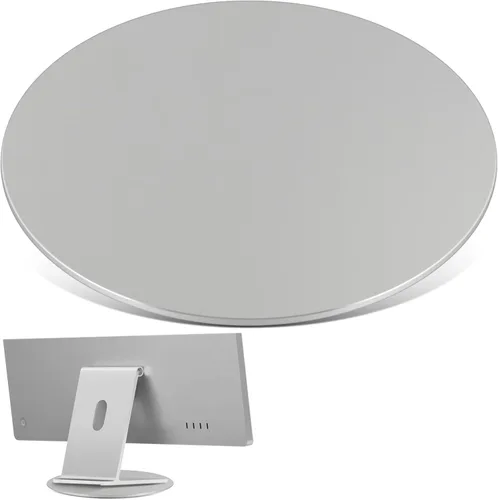 Base giratoria para monitor de rotación de 360°, soporte para monitor de pantalla de computadora, base giratoria giratoria para Mac, portátil,