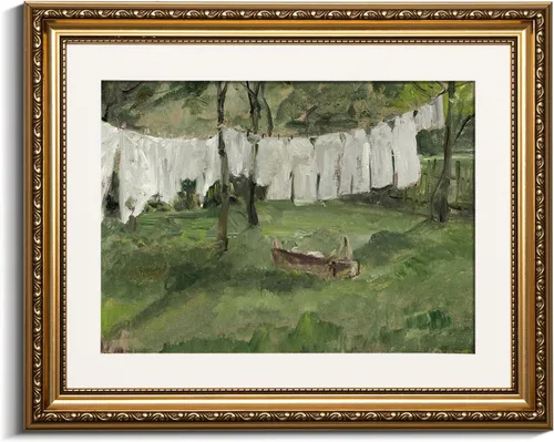 Miniatura 89 de VIYYIEA Arte de Pared con Marco Dorado Impresión en Lienzo Decoración del Hogar para Sala de Estar Mujeres Leyendo Cuadros para Dormitorio Baño