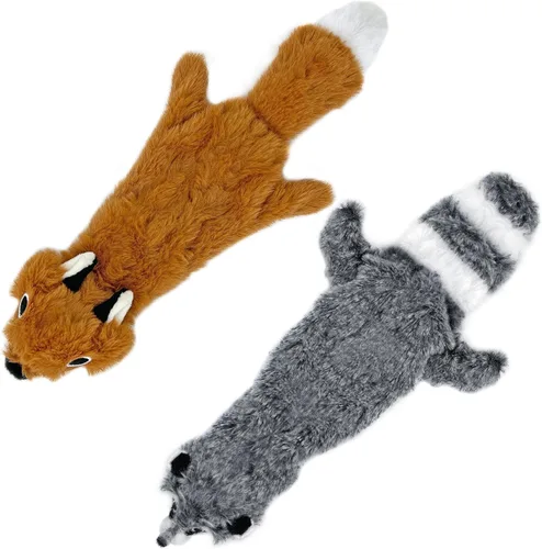 Miniatura 33 de Best Pet Supplies - Juguetes para cachorros y perros adultos, crujen y hacen chirridos, pato, verde claro aCrinkle Duck (verde claro)