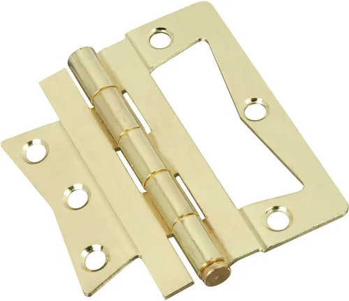 Miniatura 4 de National Hardware N244-780 V535 Bisagras montadas en superficie en latón, paquete de 2