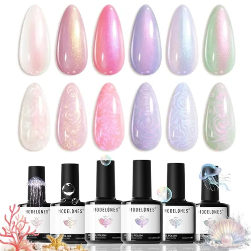 Miniatura 33 de Modelones Imán de esmalte de uñas de gel de ojo de gato, herramienta magnética 8 en 1 para uñas de gel, varita magnética fuerte para arte de uñas