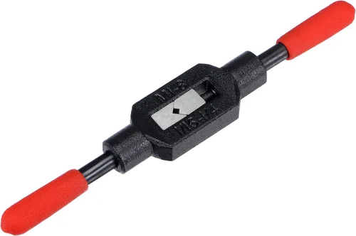 Miniatura 7 de uxcell Mango de llave de grifo ajustable para grifos métricos M1-M1-M10 de 1/16"-3/8" (UNC/UNF), soporte de rosca, herramienta de roscado manual
