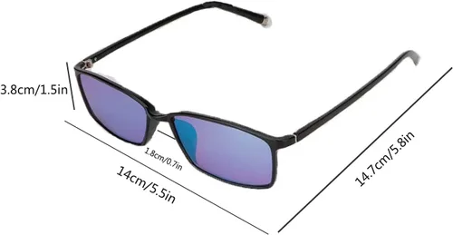 Miniatura 5 de Gafas de corrección de daltonismo para hombres, gafas de daltonismo tanto para uso en exteriores como en interiores